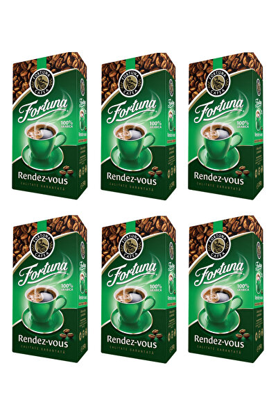 Fortuna Rendez-Vous 100% Arabica ground coffee, 6 packs x 250 Gr
