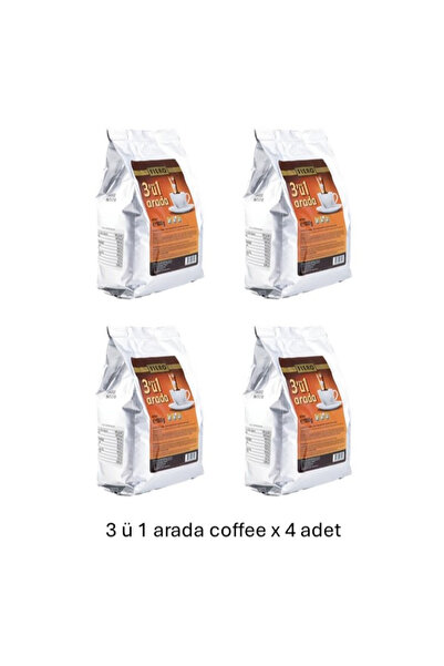 Fıero 3’ü 1 Arada, Coffee - 1000 gr x 4 Adet