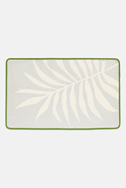 NANETTE LEPORE Non Slip Printed Bathroom Mat, Green