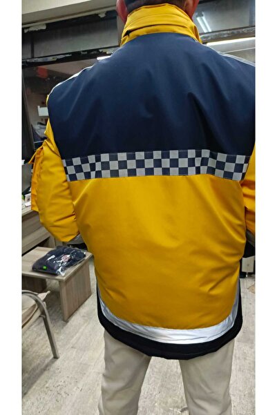 TRENDAY TEKSTİL Emergency Health Paramedic New Type Coat Jacket