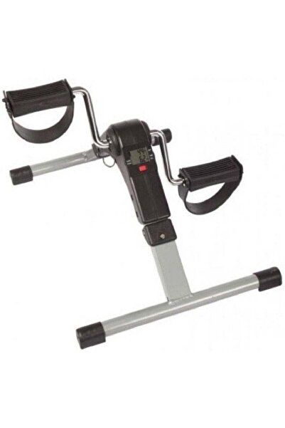 Generic Portable Mini Pedal Exerciser Foldable LCD Display Adjustable Resistance Arm Leg Workout Home Gym