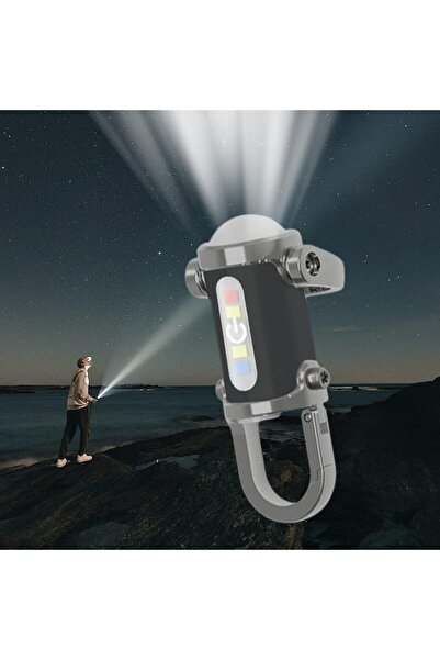 Generic Super Bright Mini LED Flashlight Keychain Rechargeable COB Side Light Waterproof Camping Emergency
