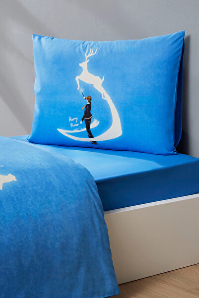 Özdilek Harry Potter Patronus Single Licensed Elastic Children's Duvet Cover Set