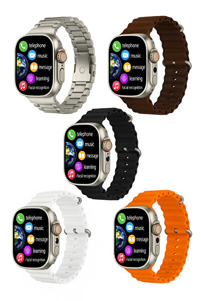 yollayenilensin Ultra 3 BTK Kayıtlı Sim Kartlı Android Akıllı Saat | Kameralı...