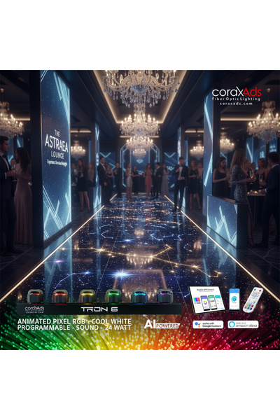 coraxads DÜĞÜN BALO SALONU AMBİYANS TAVAN YILDIZ FİBER OPTİK AYDINLATMA SETİ ...