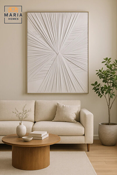 MARIA HOMES Modern Wall Art 150×100 – Abstract Frame & Luxury Wall Decor for ...