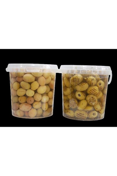 sadıcım Çizik 650 Gr + Izgara 600 Gr Yeşil Zeytin Pet Kavanoz