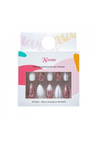 New view أظافر صناعية لاصقة ذاتية اللصق - مجموعة 06