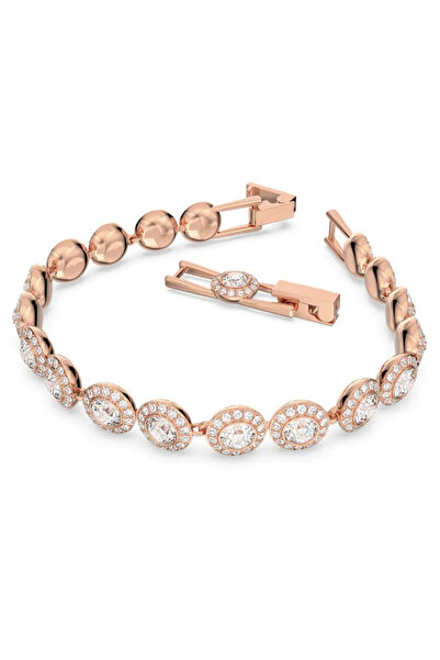 NOVVO Angel Necklace+Earrings Rose Gold Set