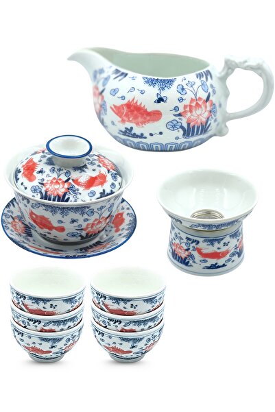 Generic Chinese Kung Fu Tea Set - Green Tea - Matcha - 12 Pieces