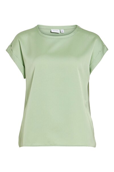 VILA Oberteil mit kurzen Ärmeln VIELLETTE