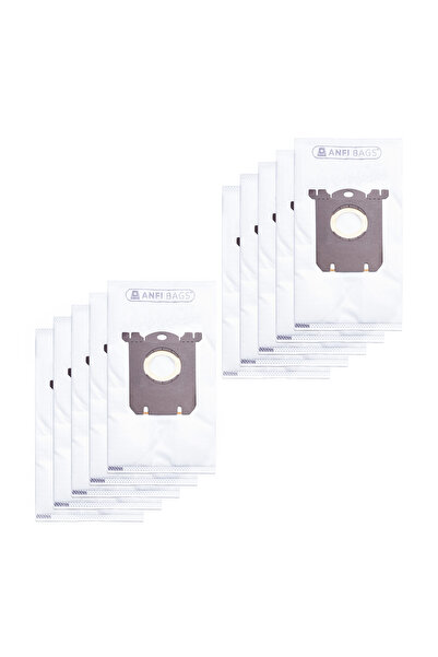 ROBOTHUB Set of 10 synthetic S-bag bags compatible with ELECTROLUX, PHILIPS, ...