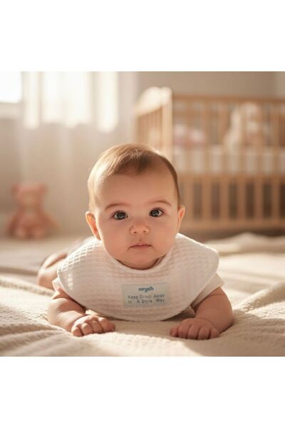 Mryelh Waffle Baby Bib