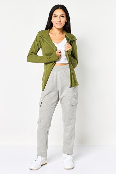 Hurley Women Sportswear Fit Long Sleeve Running Sweatshirts, Olive