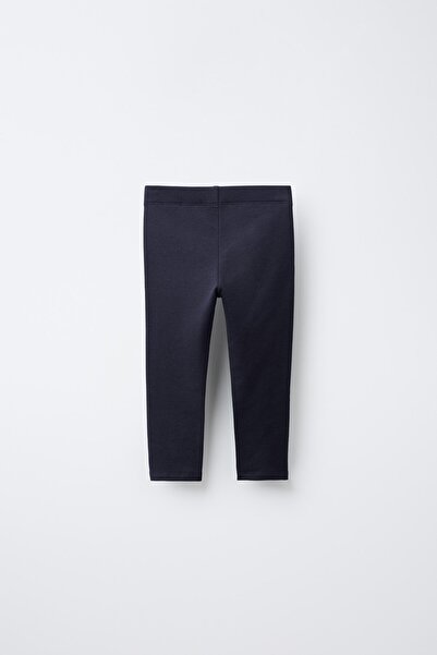 Magu Σετ κοριτσίστικα βαμβακερά κολάν 2 τεμαχίων – γαλάζιο & μπλε ναυτικό, ελαστική άνετη εφαρμογή