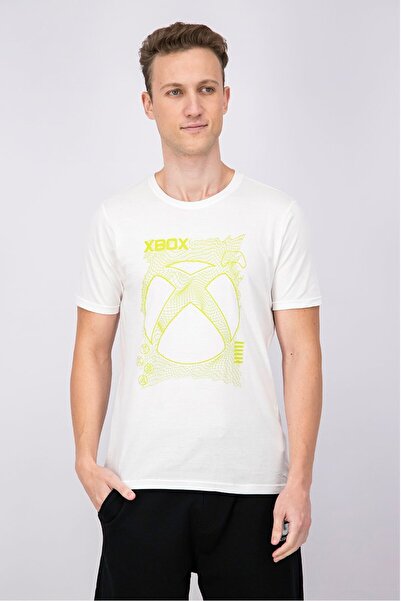 DIFUZED Men Crew Neck Short Sleeves Graphic T-shirt, White