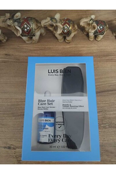 Luis Bien Saçı ve Saç Derisini Derinlemesine Besleyici Mavi Saç Bakım Serum 3...
