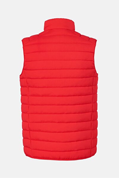 Tchibo Men Quilted Sleeveless Puffer Jacket, Red
