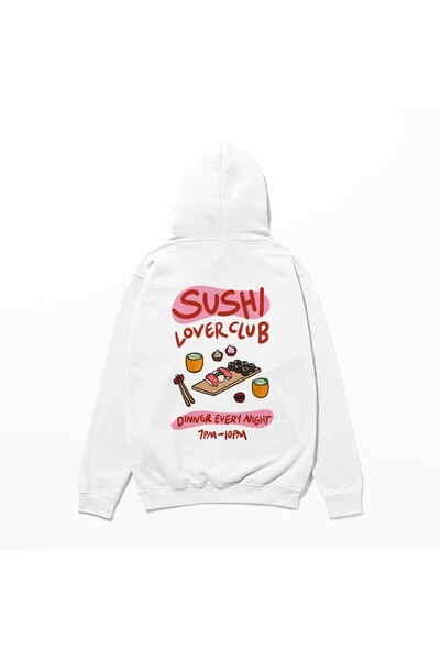 CANDLEMASTORE Sushi Lover Club - Hoodie