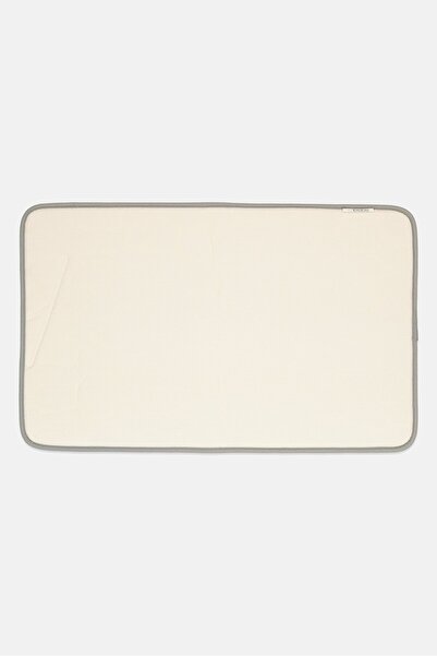 BEBEHOME Absorbent Soft Bathroom Mat, Light Grey