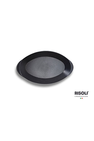RiSOLi Die-Cast Aluminum Oval Fish Cooking Pan 46 x 26.5cm