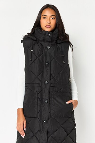 Bcbgeneration Women Quilted Puffer Jacket, Black