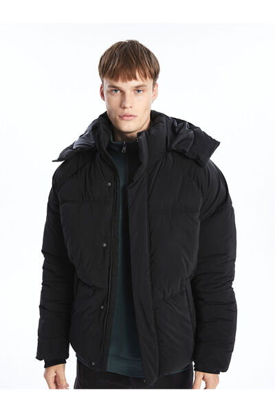 LC Waikiki Comfortable Fit Hooded Men's Puffer Jacket