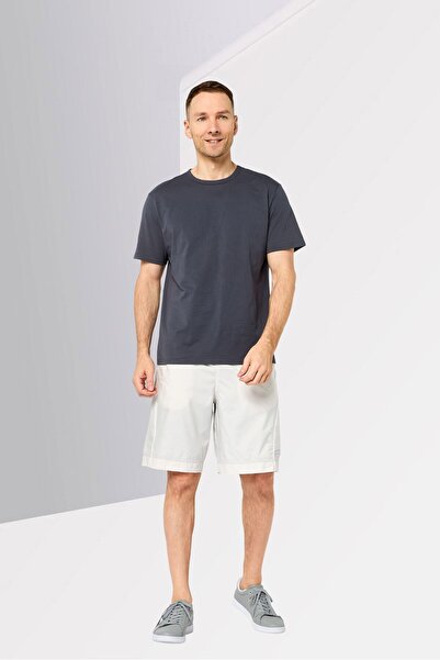 Givenchy Men Brand Logo Basic Shorts, Cream