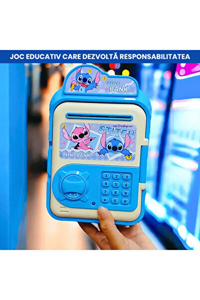 OferteTop Electronic Piggy Bank for Kids with Lights, Sounds