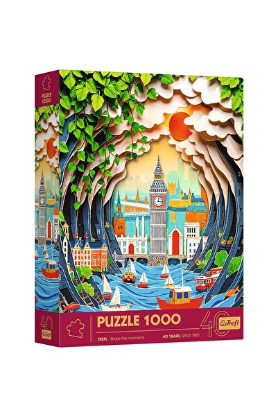 Trefl Puzzle 1000 40th anniversary edition 3D London