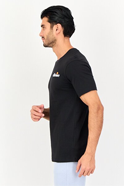 Ellesse Men Sportswear Fit Short Sleeve Outdoor T-Shirt, Black