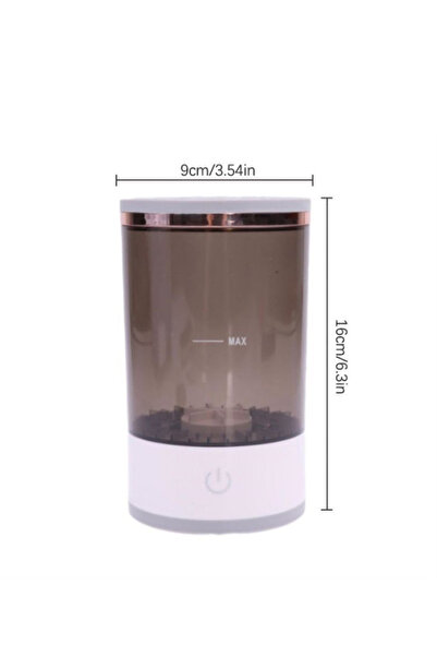 Choice Rechargeable Electric Makeup Brush Cleaner & Dryer – Transparent, 9×16cm