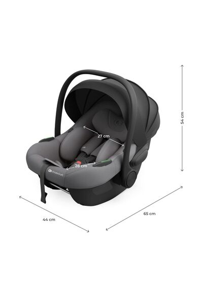 Kinderkraft i-lite car seat 40-87 cm, grey