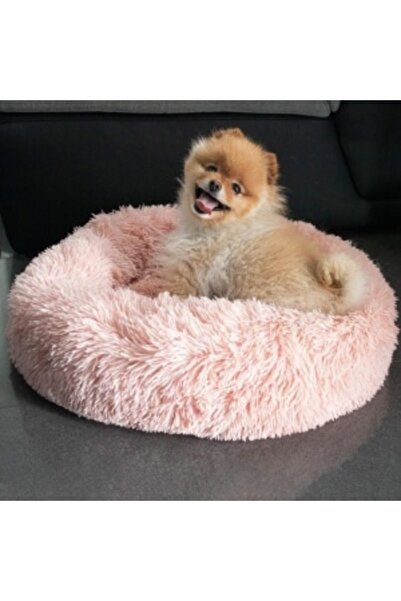 OEM Soft pet bed, for dog/cat, dusty pink, 70 cm