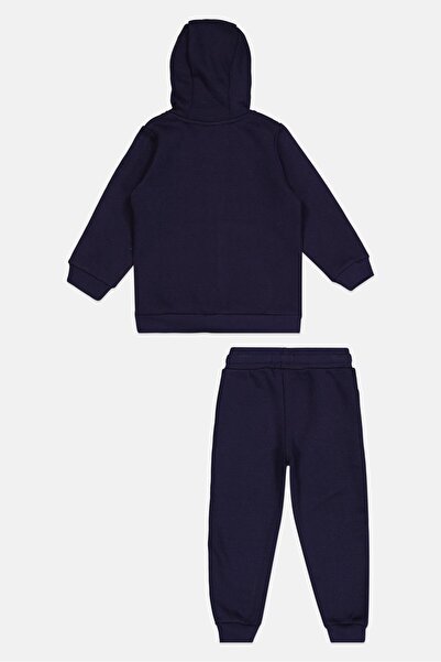 BENCH Toddlers Boy 2 Pieces Brand Logo Hoodie And Jogger Pants, Navy