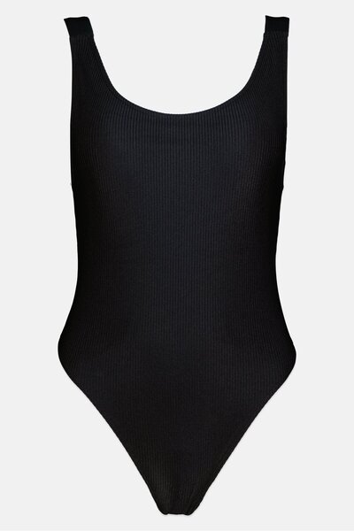 Calvin Klein Women Brand Logo Padded One Piece Swimwear, Black