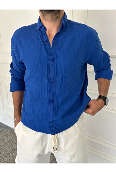 Beylerce Washable Muslin Fabric Shirt