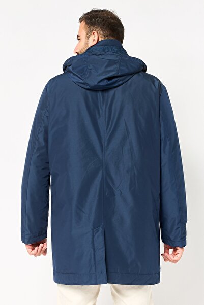 Gant Men Plain Long Sleeve Parka Jacket, Navy