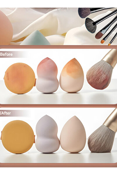 Choice Rechargeable Electric Makeup Brush Cleaner & Dryer – Transparent, 9×16cm