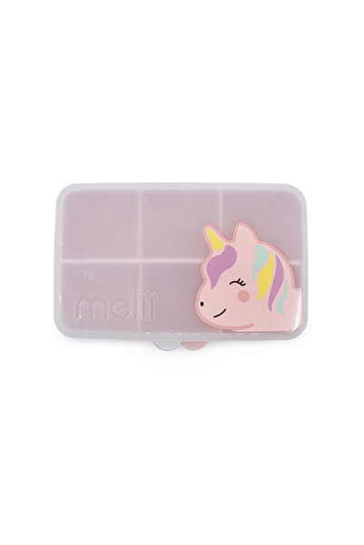 Melii 6-compartment snack box, melii, unicorn print