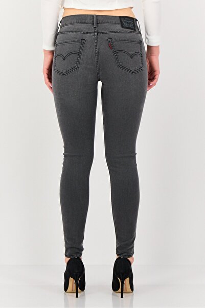 Levi's Women Super Skinny Fit Washed Stretchable Jeans, Grey