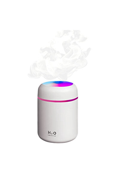 OferteTop Portable Humidifier for Home and Car with LED Light and Aroma Diffuser
