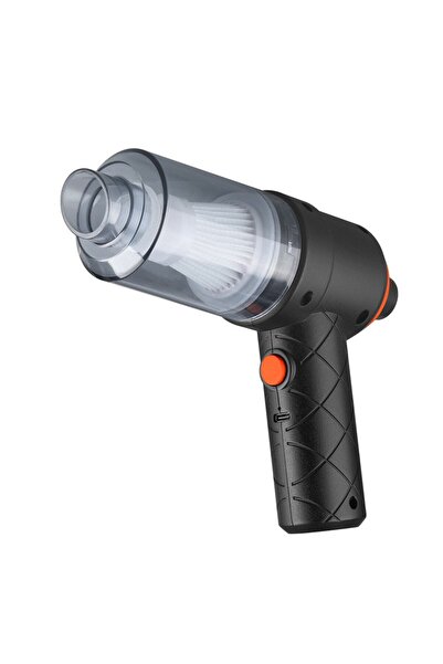 OEM Portable Cordless Vacuum Cleaner, 2 in 1 Pistol Type, For Home and Car, 30 min Runtime, Black