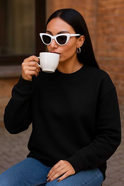 ogonline Oversized Crew Neck Women's Sweatshirt 3 Thread