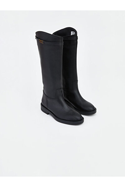 LC Waikiki Deri Görünümlü Kadın Çizme