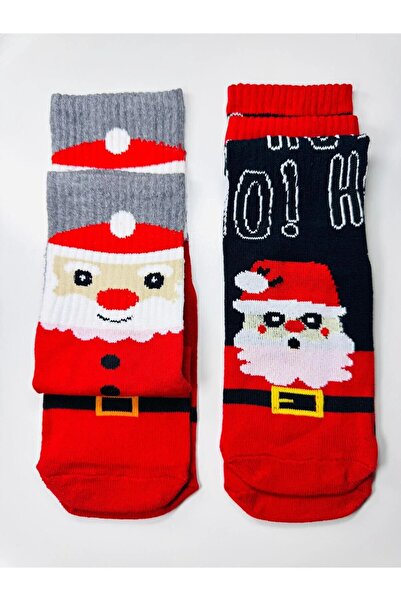 HANAY جوارب مكونة من قطعتين بتصميم مرح لعيد الميلاد من Year's New Concept II