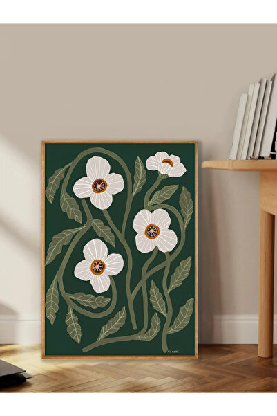 Tuba Decor Tablo dintr-o singură bucată cu rame din lemn pentru sufragerie, s...