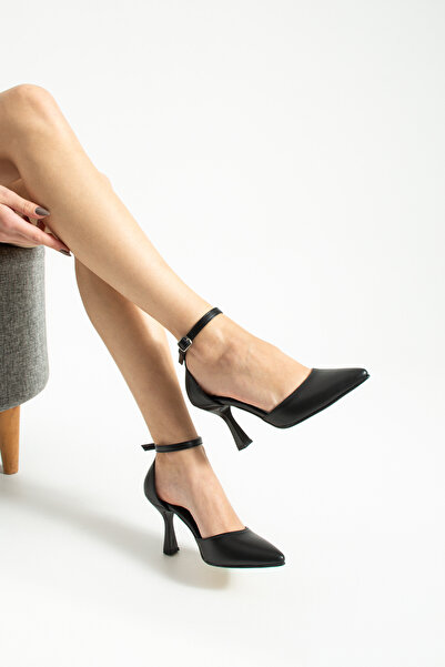 apelles Pantofi cu cataramă la gleznă, cu vârf ascuțit, pantofi cu toc pentru...