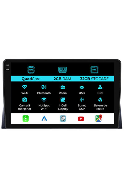 NavStore Navigation Volkswagen Transporter, Multivan (2003-2015), 9Inch, 2Gb Ram, 32Gb Storage, Carplay