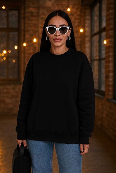 ogonline Oversized Crew Neck Women's Sweatshirt 3 Thread